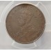 AUSTRALIA 1923 . HALF 1/2 PENNY .  PCGS GENUINE